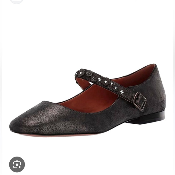 Coach floral stud Mary Janes - Picture 2 of 9